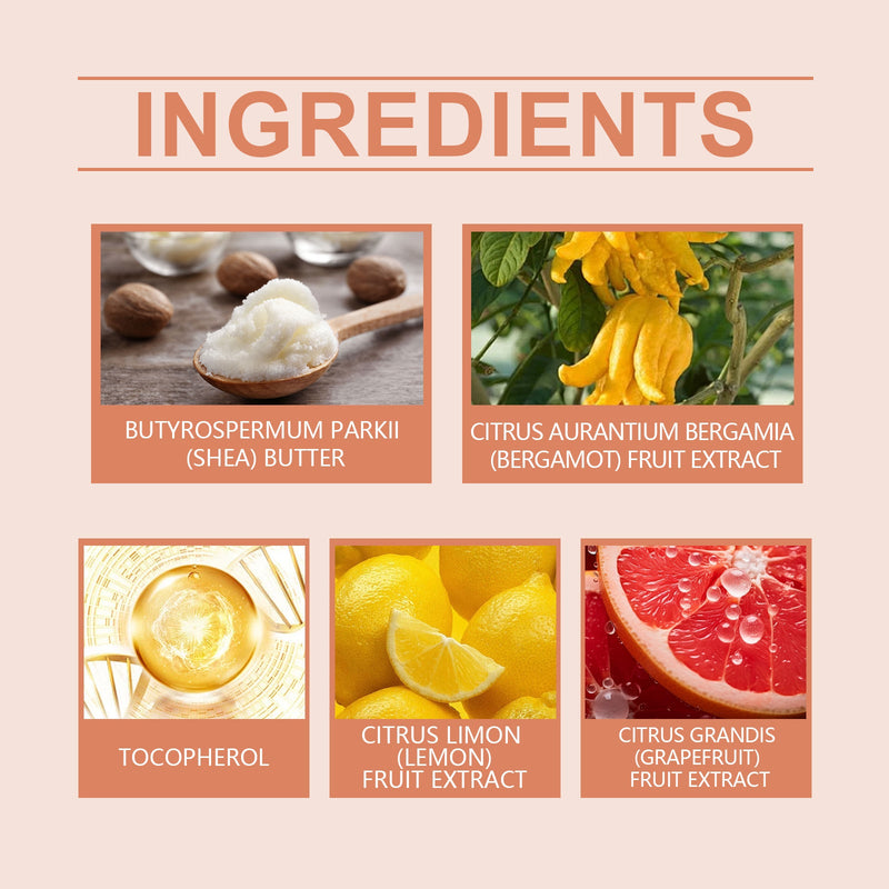 WoodSleep Body Butter Moisturizer With Bergamot And Grapefruit Flavor Hydrates And Moisturizes Skin All Over