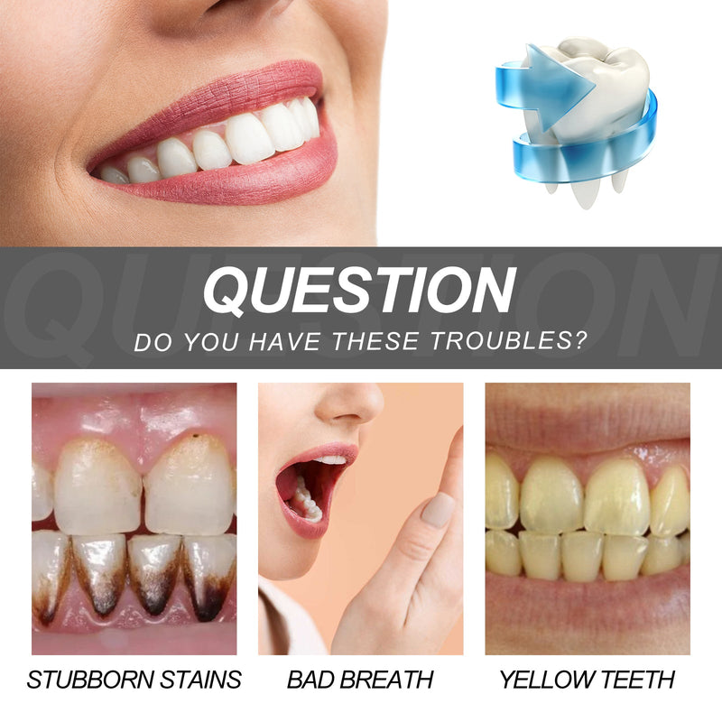 Bamboo Charcoal Tooth Powder Cleaning Bad Breath Stains Stains Stains Fresh Breath White Teeth Cleaning Powder