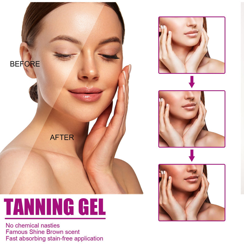 Help Black Gel, Summer Beach Help Tan Moisturizing Tanned Skin After Sun Repair Gel