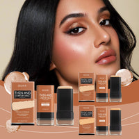 Light Transparent Concealer Foundation Stick, The Liquid Foundation Is Not Easy To Remove Makeup Moisture Natural Refreshing
