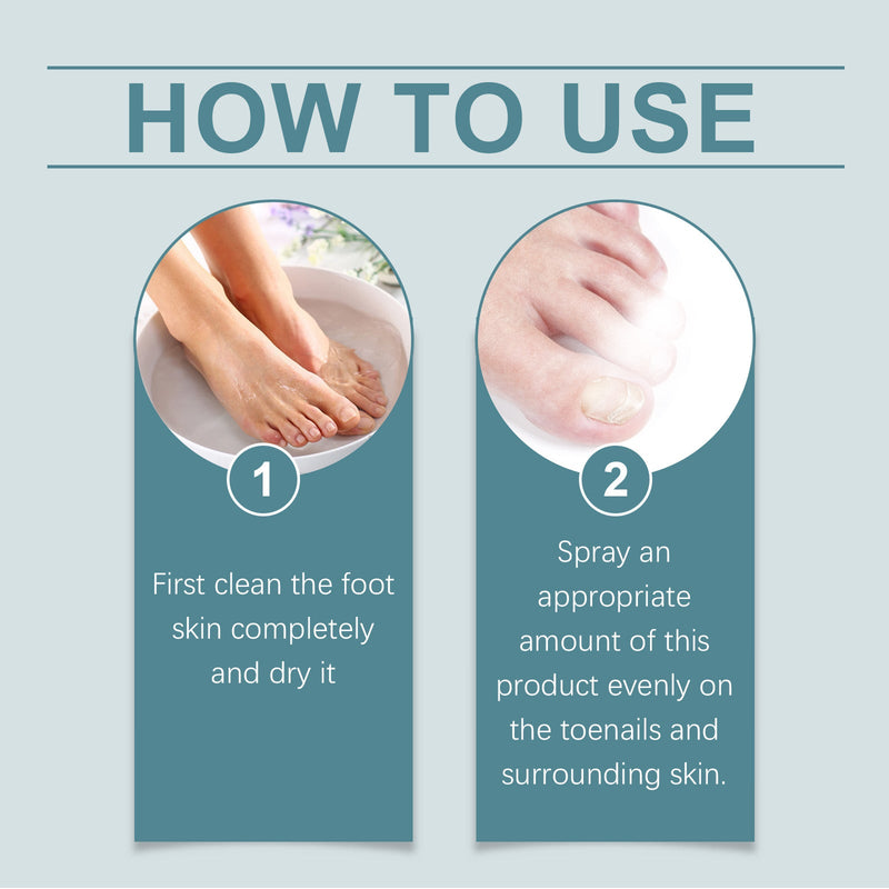 Ouhoe Nail Crease Relief Spray Hand, Foot And Nail Thickening Soft Nail Shine Toe Cleaning Spray