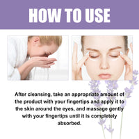 Lavender Firming Eye Cream, Remove Eye Wrinkles Pouch Dropsy And Sagging Moist Fade Uneven Tone