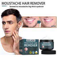 EELHOE Men's Hair Removal Cream, Facial Armpit Leg Chest Hair Clean Not Damaging Skin Hair Removal Cream