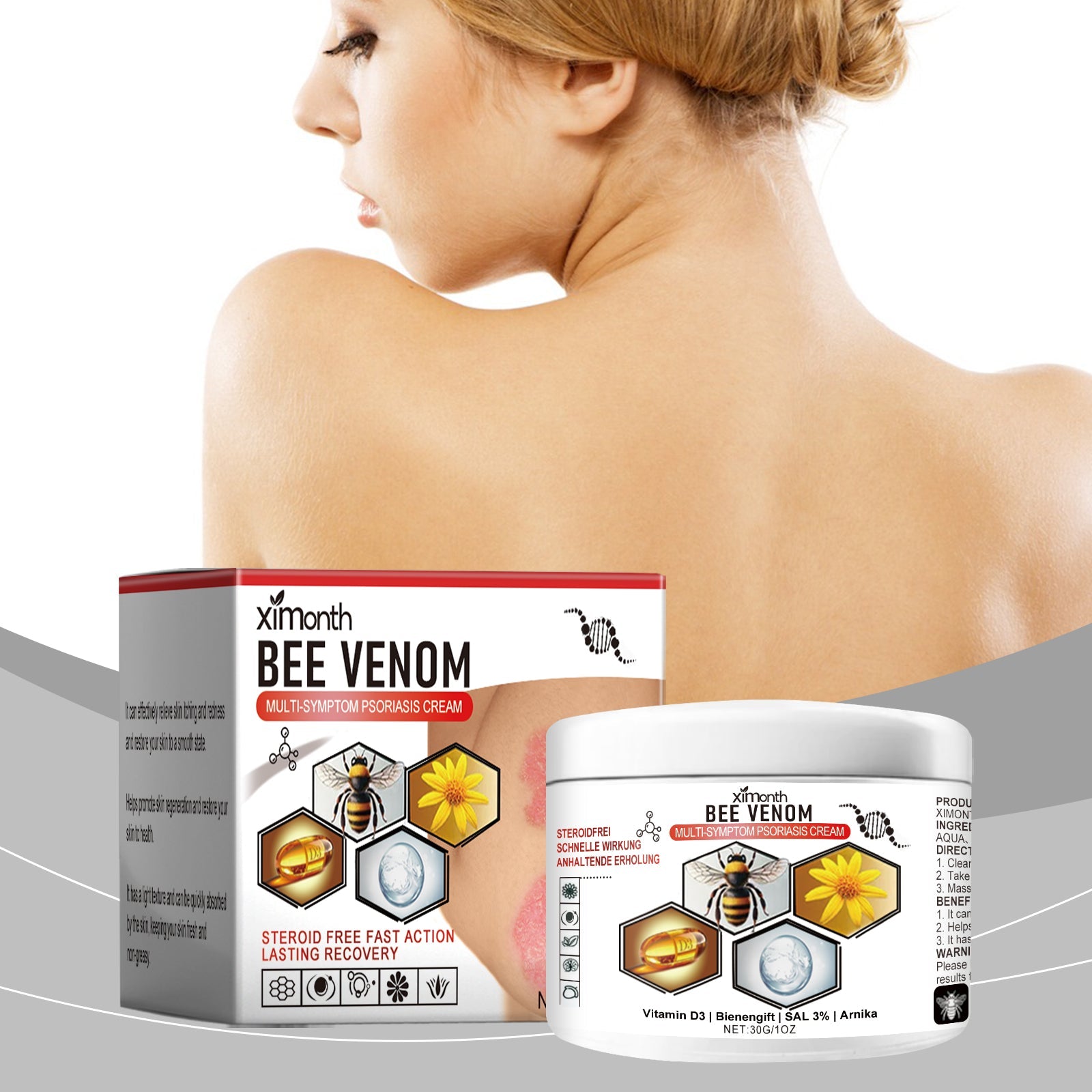 Moss Beesvenom Care Cream Relieves Itchy Skin With Moss Moisturizing Skin Care Cream