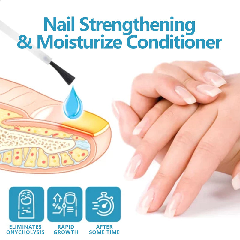 Nail Repair Solution, Repair Hands And Feet Gray Nails Rote Nails Thickening Toenails Clean And Bright Nail Care Solution