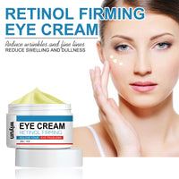 Retinol Eye Cream For Wrinkles Reduces Fine Lines, Dark Circles And Bags Under Eyes
