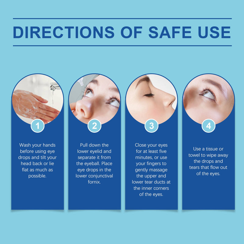 Eye Care Solution Gentle And Moisturizing Eye Care Solution For Daily Portable Eye Drops