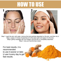 EELHOE Turmeric Correction Essence Facial Care Hydrating Moisturizing Gentle Moisturizing Skin Care Essence