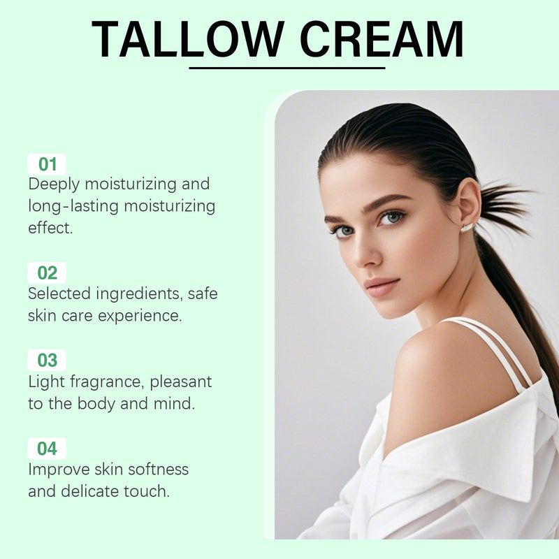 WoodSleep Tallow Skin Moisturizing Cream Gentle Skin Care Moisturizing Moisturizing Facial Skin Cream