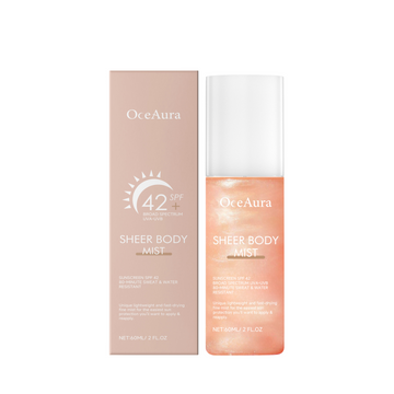OceAura Body Protection Spray, Summer Outdoor Uv Protection Moisturizing Refreshing Non-Sticky Spray