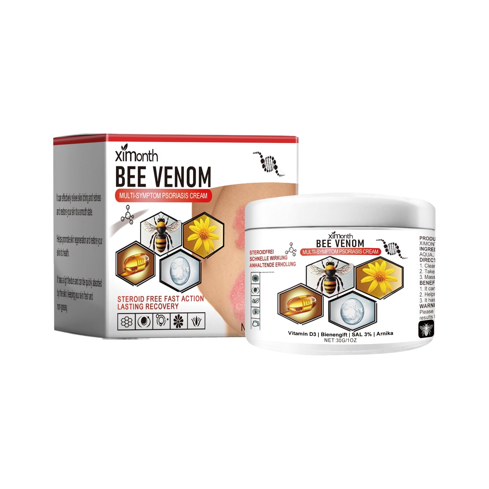 Moss Beesvenom Care Cream Relieves Itchy Skin With Moss Moisturizing Skin Care Cream