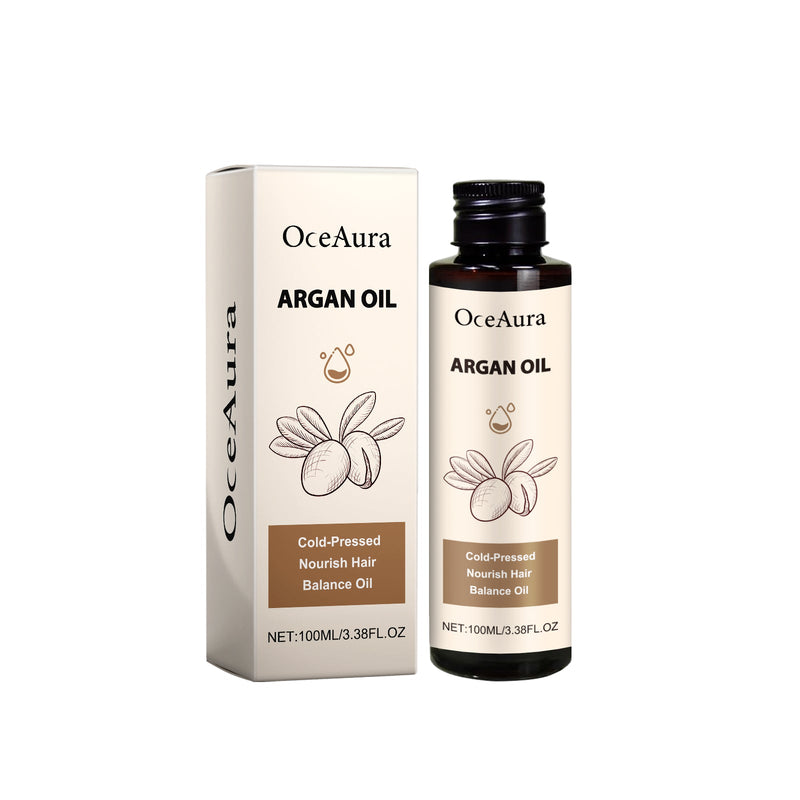 Argan Oil, Repair Dry Short-Tempered Hair Moist Skin Multi-Effect Raise Hair Oil