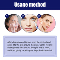 Eye Care Roller, Relieve Eye Fatigue And Discomfort, Reduce Pigment Under Dark Circles Massage Roller