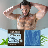 East Moon Glacier Mint Bath Soap Cleansing All Body Skin Fragrance For Men Refreshing Cleansing Bath Soap