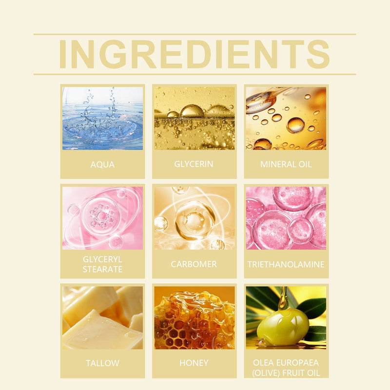 Hoygi Tallow Honey Moisturizer, Deeply Hydrates And Moisturizes Tender, Improves Dry Redness, Soothes And Protects Skin
