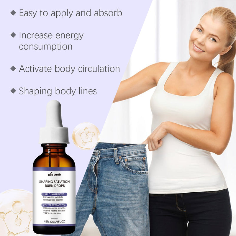 Ximonth Beauty Essential Oil Gently Moisturizes Skin, Hydrates And Moisturizes Lazy Body Massage Care Drops