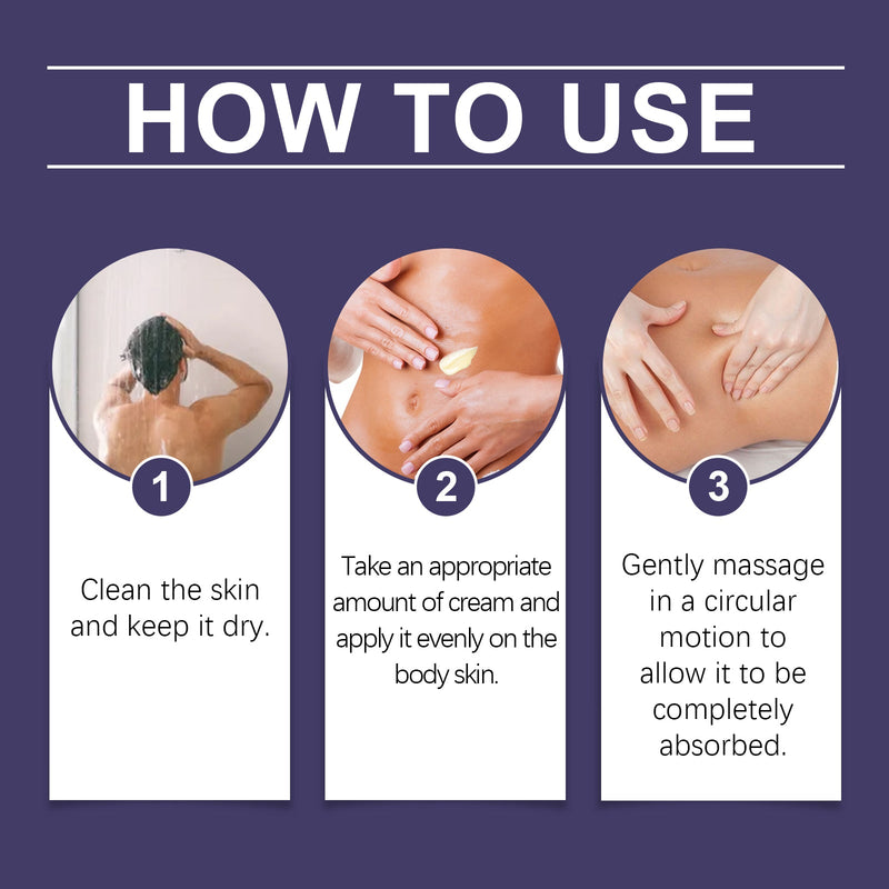 Body Massage Cream Hydrating And Moisturizing Arm Belly Body Massage Treatment Cream For Skin