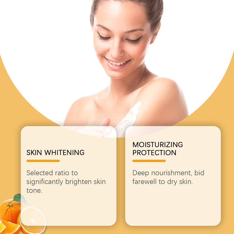 EELHOE Orange Gift Set - Whitening & Moisturizing Body Care Fragrance Set