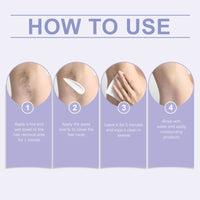 Jaysuing The Body Hair Removal Cream, Gently Removes Hair, Cleanses And Soothes The Skin, Making It Moist, Smooth And Convenient For Hair Removal Care