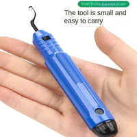 Rotating scraper deburring inner hole chamfering knife