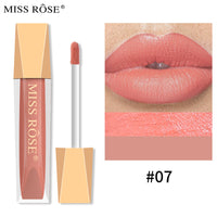 Matte Lip Gloss Liquid Pearlescent Lip Gloss Non Fading Non Stick Cup Velvet Lip Glaze Lipstick