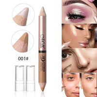 Meinuo New One-Stroke Dual-Use Double-Headed Shading Pen High-Gloss Pen Wood Can Be Sharpened