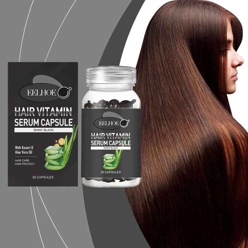 EELHOE Hair Essential Oil Treatment Capsules Moisturize Hair, Repair Dry Hair And Smooth Hair Care Essential Oil