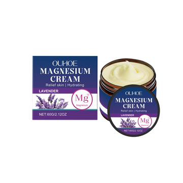 OUHOE Body Soothing Magnesium Cream, Eases Wrist And Knee Joint Discomfort With Gentle Ingredients For Daily Massage Treatments