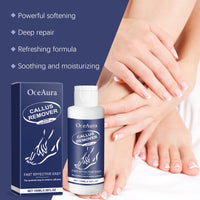 OceAura Foot Exfoliating Gel Gentle Moisturizing Care Softens Foot Skin Dead Skin Foot Gel