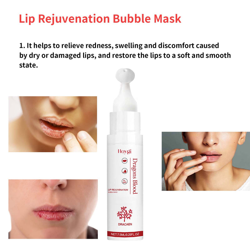 Whitening Lip Line Bubble Lip Balm, Moisturizing And Hydrating Lip Mask Lip Care And Anti-Dryness