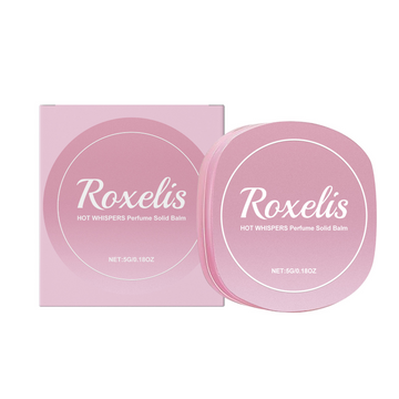 Roxelis Rose Perfumed Solid Balm Elegant Refreshing Silky Light Perfumed Portable Pocket Solid Balm