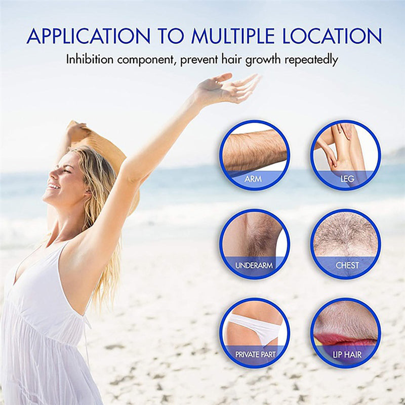 EELHOE Underarm Refreshing Hair Removal Spray (30ml For Men) Is A Gentle Underarm Hair Removal Spray That Does Not Irritate And Removes Fine And Smooth Hair
