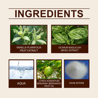 Vanilla Basil Perfume Mild Niche Vanilla Light Fragrance Stay Fragrance Lasting Dating Charm Natural Light Elegant Perfume
