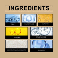 OceAura Rice Moisturizing Exfoliator, Moisturizes, Hydrates, Gently Exfoliates And Protects Tender Skin