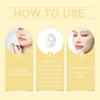 West&Month Collagen Moisturizing Mask Nourishes The Facial Skin And Hydrates The Facial Skin