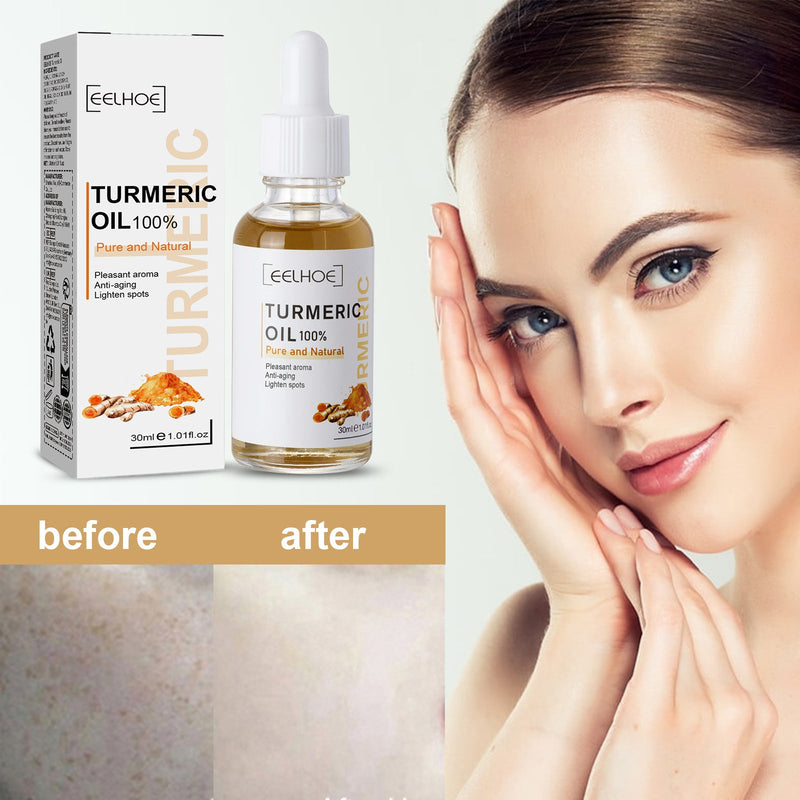 EELHOE Turmeric Correction Essence Facial Care Hydrating Moisturizing Gentle Moisturizing Skin Care Essence