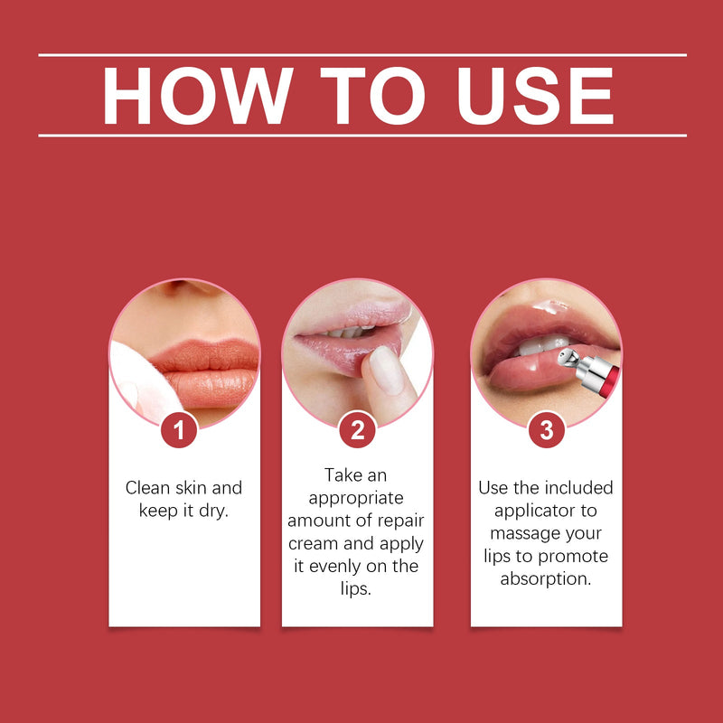 Hoygi Lip Repair Cream - Lightens Lip & Smile Lines, Moisturizing Nourishing Care
