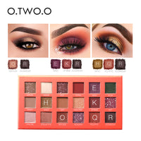 Beauty 18 Color Eye Shadow Plate Pearl Glitter Powder High Gloss Matte Multi Color Eye Shadow Plate Color Makeup