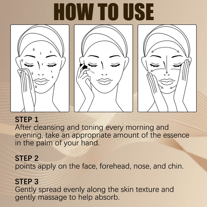 EELHOE Lactosyl Acid Pore Narrowing Essence Skin Elastic Delicate Cleansing Blackhead Skin Care Essence