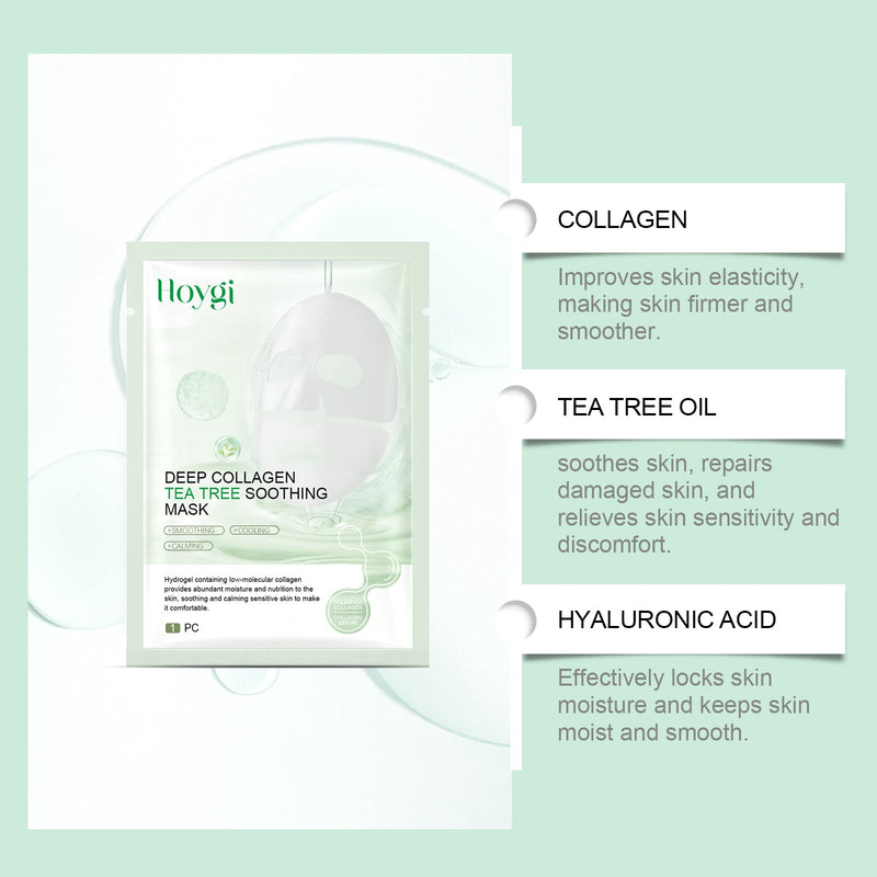 Hoygi Collagen Soothing Mask (Bag) Gently Moisturizes And Hydrates The Facial Skin, Making It Delicate And Providing Skin Care That Brightens And Makes It Radiant