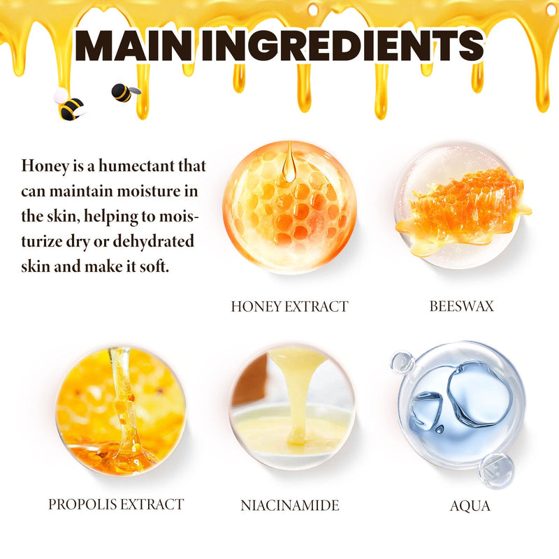 OceAura Honey Body Moisturizer - Smooths Rough Skin, Brightening Hydrating Care