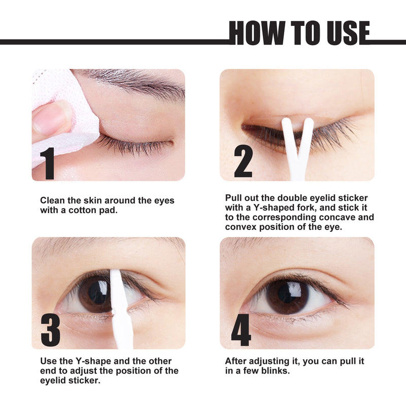 West&Month Double Eyelid Styling, Invisible Glue-free Natural Mesh Is Sticky When It Meets Water Lace Olive Type