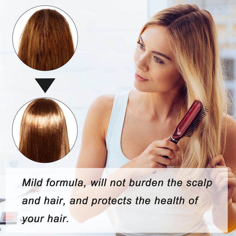 EELHOE Protein Correcting Hair Straightening Cream, Smoothing And Repairing Damaged Hair Smoothing Cream Without Straightening