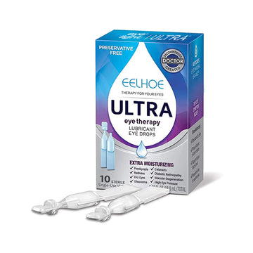 EELHOE Lubricant Eye Drops, Relieve Redness Eye Fatigue Dryness Blurred Vision And Moisturize Eye Care Solution