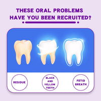 EELHOE Probiotic Toothpaste, Cleaning Stains And Tartar Fresh Breath Whitening Toothpaste