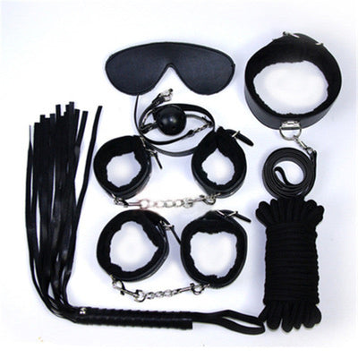 Fuzzy 7-Piece Set Black