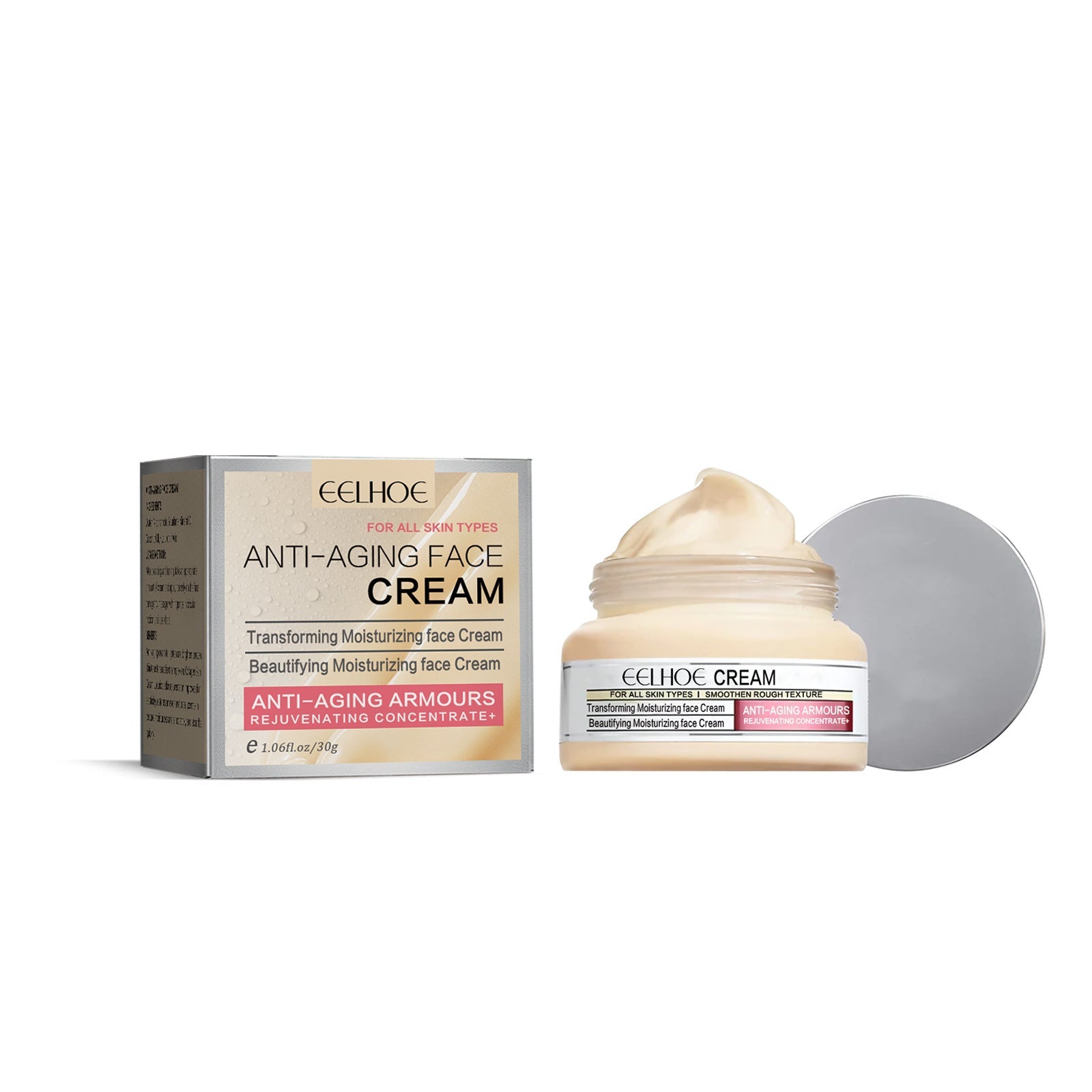 Firming Cream Deeply Moisturizes Skin, Lightens Fine Lines, Firming Face Collagen Anti-Wrinkle Cream