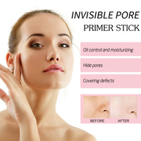 Pore Invisible Stick, Brightening Skin Tone Concealer Invisible Pore Smoothing Pre-Makeup Stick