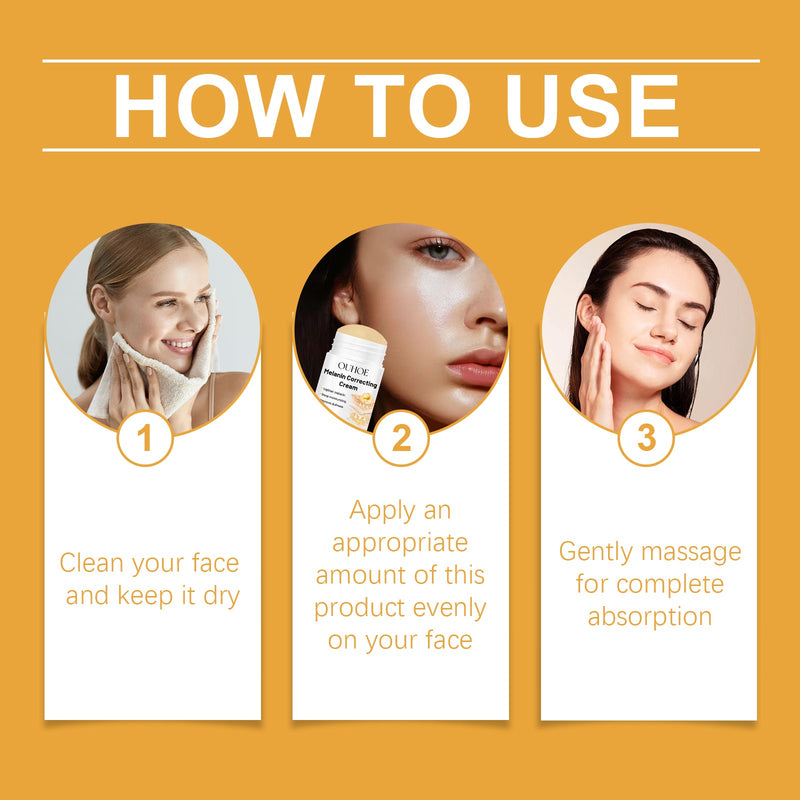 OUHOE Facial Skin Care Stick Repair, Tender, Firming, Brightening, Hydrating And Moisturizing Facial Skin Moisturizing And Beauty Stick