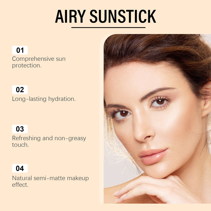 Jaysuing The Refreshing And Moistening Protective Stick, Suitable For Outdoor Beaches. It Is Naturally Moisturizing, Semi-Matte, Non-Greasy, Light And Convenient